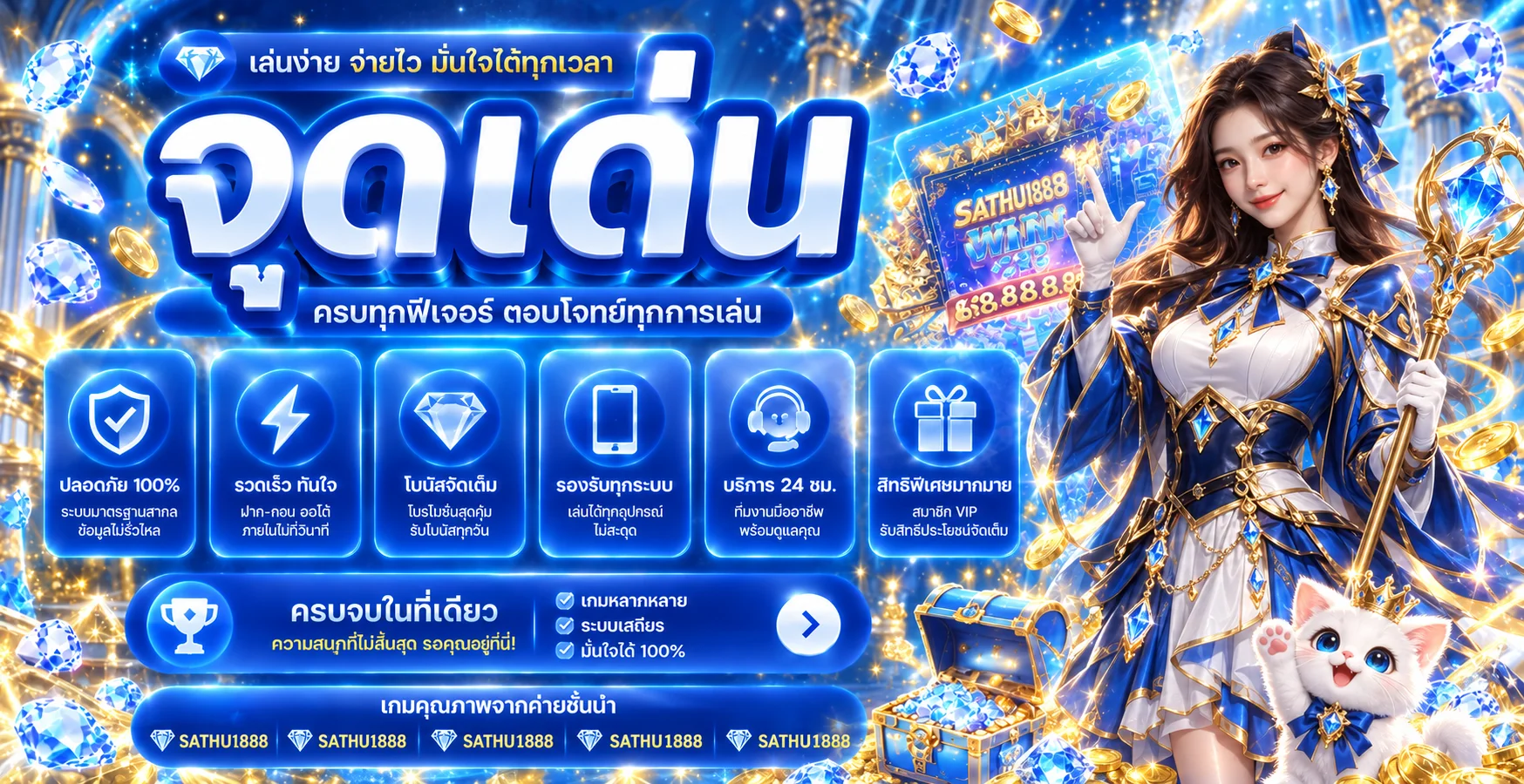 SATHU1888 ทางเข้า สมัครสมาชิก คาสิโนออนไลน์ครบวงจร